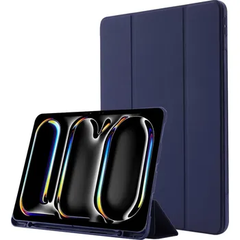 Pouzdro na tablet Stand zavírací pouzdro na iPad Pro 11 (2024) - tmavěmodré