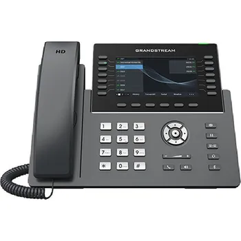 Stolní telefon Grandstream GRP2650 SIP telefon, 14 linek, 6 SIP účtů, GDMS, RJ9, PoE, Wi-Fi, Bluetooth, reproduktor