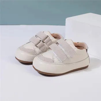 Chlapecká obuv Sneakersy na suchý zip Barva: Šedá, Velikost: 19