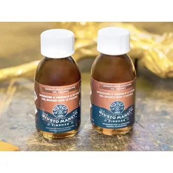 Průmyslové lepidlo Manetti Mixtion italský, Lepidlo na zlato Vybrat druh: Mixtion 12 hod., Velikost balení: 250 ml