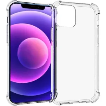 Pouzdro na mobilní telefon Nárazuvzdorný transparentní kryt pro iPhone 13 mini - čirý