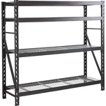 DEMA Bezšroubový kovový regál 4P 225 kg 195,3x61x184 cm