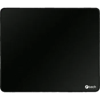 Podložka pod myš C-TECH Podložka pod myš MP-01, černá, 320x270x4mm, obšité okraje MP-01BK