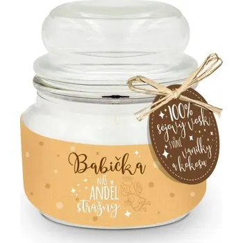 Dárková krabička Nekupto DC7 Dárková svíčka PRO BABIČKU NZL