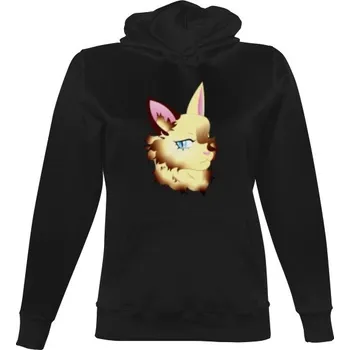 Dámská mikina Dámská mikina s kapucí s potiskem KITTY - Dámská mikina dámské