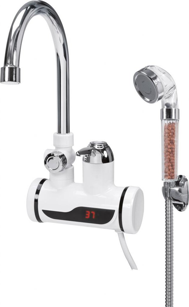 Baterie nástěnná s ohřevem vody a sprchou KATLA-4 - 3kW FALA