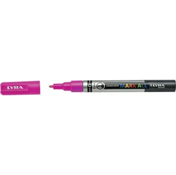 Akrylový popisovač LYRA MARK ALL vel. S Neon růžový
