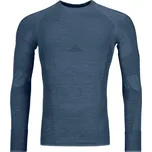 ORTOVOX triko 230 Competition Long Sleeve Men's Petrol Blue XXL