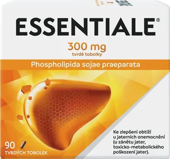 Lék na žaludek, slinivku a játra Essentiale 300 mg