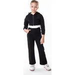 Stón Tepláková dívčí souprava 22455 barva: černá, Rozměr: 140 (10 let)