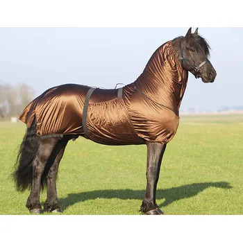 Deka pro koně QHP Deka proti hmyzu Eczema Friesian QHP, bronze Délka zad: 135 cm