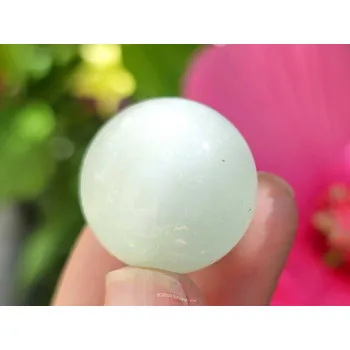 Přírodní kámen Akvamarín koule Ø 27mm (26,8g)