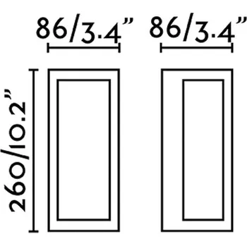 Venkovní osvětlení FARO BARCELONA Venkovní nástěnné svítidlo LED Pivot, tmavě šedá barva, hliník, šířka 8,6 LED 10 W celkem - Doprava zdarma