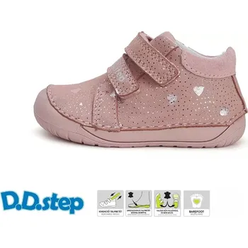 Dívčí polobotky D.D.step D.D.step barefoot celorocní S070-42189A S070-42189A Velikost 23