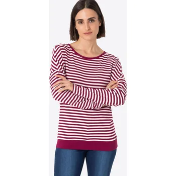 Dámské tričko Timezone dámské triko s dlouhým rukávem 12-10234-00-6581 5184 Vínová L