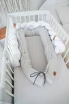 BeeMy Hnízdečko pro miminko DELUXE LIGHT GREY No.2