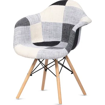 Jídelní židle Autronic CT-767 PW2 buk/patchwork