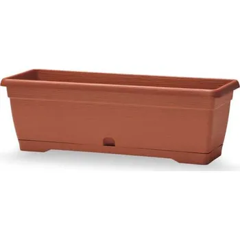 Truhlík Similcotto broušený terakota 50 cm