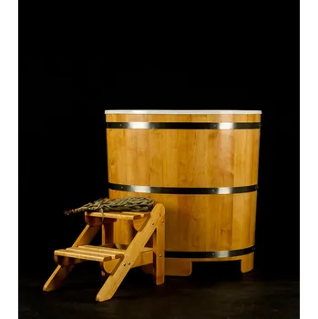 Schůdek Samostatné schůdky k ochlazovací kádi, olše