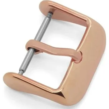 Řemínek na hodinky Rose gold ocelová přezka 24 mm