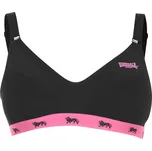 dámská podprsenka LONSDALE - BLACK/FLUO PINK - 34C (75C) (Lonsdale Crop Top Ladies)
