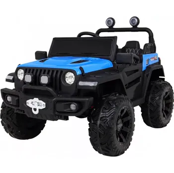 Dětské elektrovozidlo elektrické autíčko master of terrain 4x4 modré