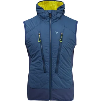 Pánská bunda Pánská skialpová vesta Silvini Polaro navy-lime 3XL