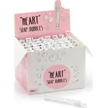 PartyDeco Bublifuk se srdíčkem bílý 48…