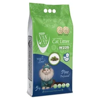 Podestýlka pro kočku Podestýlka Vancat stelivo bentonit Pine 5kg