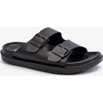 Pánská obuv Lehké Pánské Sandály S Sponami Big Star NN174593 Barva: Černá, Velikost: 41