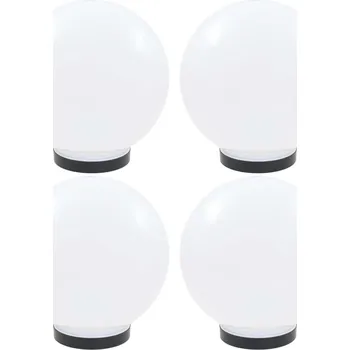 Venkovní osvětlení Kulovité LED lampy 4 ks koule 25 cm PMMA IM_277142