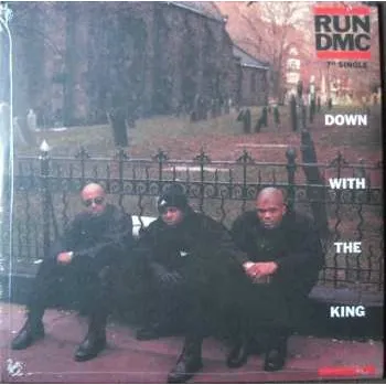Zahraniční hudba SP Run-DMC: Down With The King / Come On Everybody CLR 2023 Coloured Red Transparent Vinyl