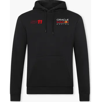 Pánská mikina Red Bull Racing F1 fanouškovská mikina Sergio Perez černá XL