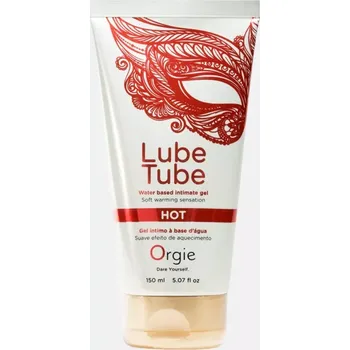 Lubrikační gel Orgie Lube Tube Hot 150 ml hřejivý lubrikační gel
