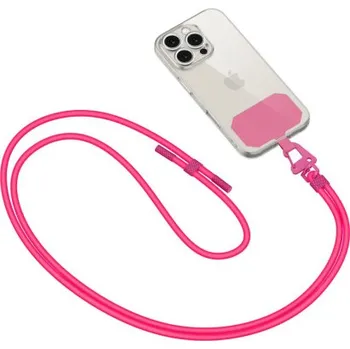 Tech-Protect | Tech-Protect Crossbody Strap šňůrka na mobil, růžová