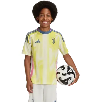 Dětský venkovní fotbalový dres Adidas Juventus FC 24/25 žlutý