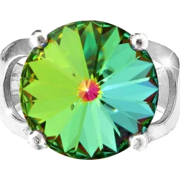 Prsten Prsten se Swarovski Elements Rivoli Vitrail Medium 12mm