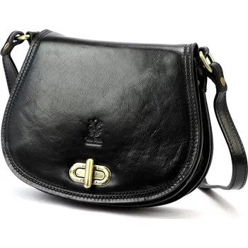 Kabelka Středně velká pevná crossbody kabelka Florence no. 873 černá