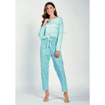 Dámské pyžamo TARO Dámské pyžamo Abi3217 Barva: zz41-tyrkys, Velikost: L