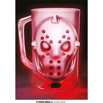 Sklenice Guirca Sklenice "Jason" se světlem 700 ml, 10x14 cm