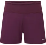 Montane FEM SLIPSTREAM TWIN SKIN SHORTS-SASKATOON BERRY-UK16/XL dámské kraťasy vínové