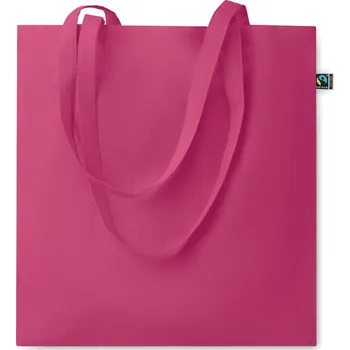 Fairtrade nákupní taška 140g Osole colour, fuchsiová (tm. růžová)