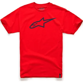 Pánské tričko Alpinestars Pánské červeno-černé tričko AGELESS CLASSIC TEE Alpinestars krátké 1032-72030 3010 - M