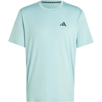 Pánská móda Pánské triko adidas TRAIN ESSENTIALS STRETCH TRAINING 2XL Tyrkysová, Černá