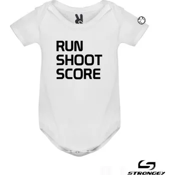 Kojenecký body Body STRONGEY RUN SHOOT SCORE, velikost 12 měsíců