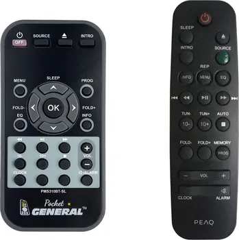 PEAQ PMS310BT-SL - dálkový ovladač duplikát