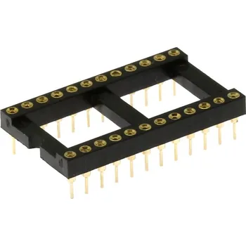 Xinya Precizní patice pro IO 24 pinů široká RM 2,54 mm