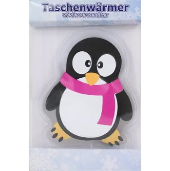 Termofor Hřejivý gelový polštářek Penguin Barva: Růžová