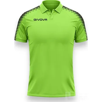 Polokošile GIVOVA CLUB, barva 0032 jablečná zelená, velikost M
