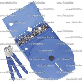 Organizace kabelů Ocelové stahovací pásky - sada 56m GV BSL102